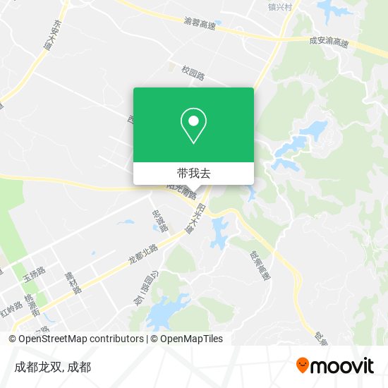 成都龙双地图