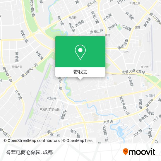 誉茸电商仓储园地图