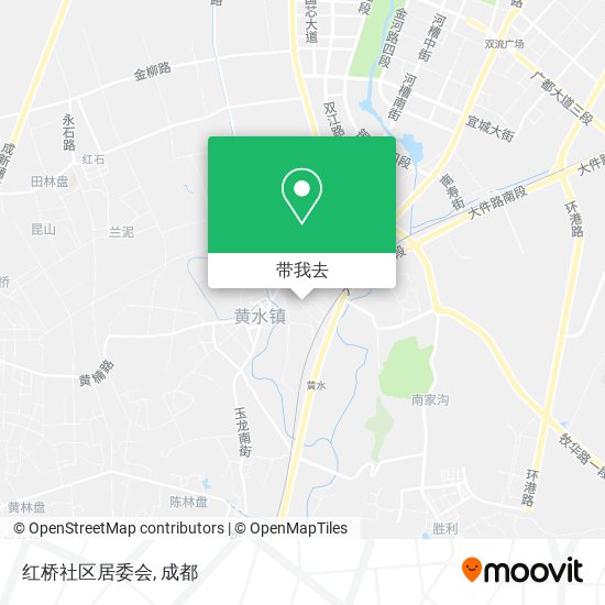 红桥社区居委会地图