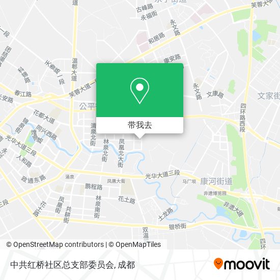 中共红桥社区总支部委员会地图