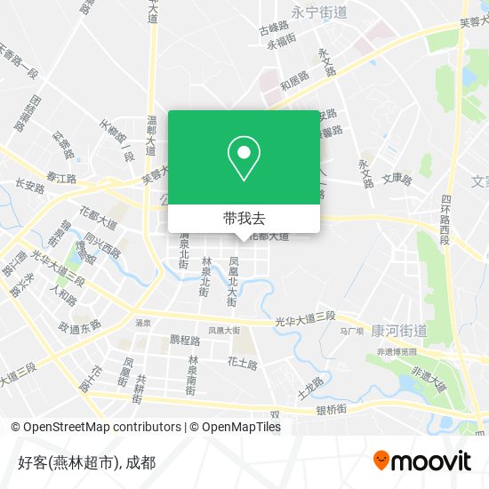 好客(燕林超市)地图