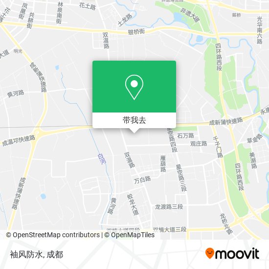 袖风防水地图