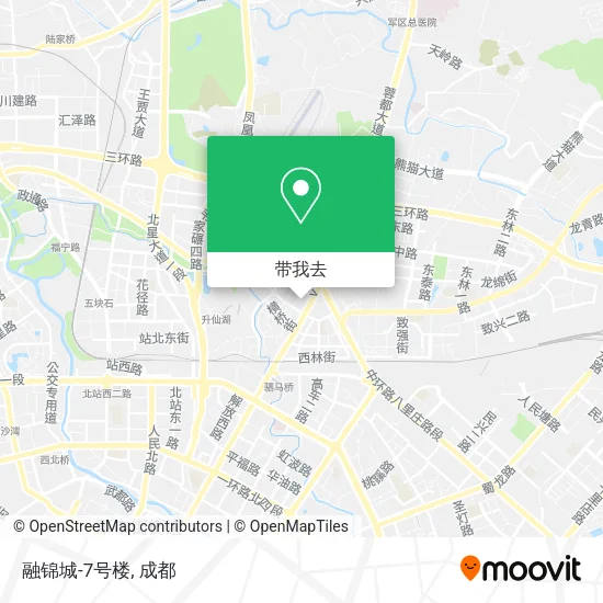 融锦城-7号楼地图