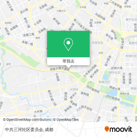 中共三河社区委员会地图