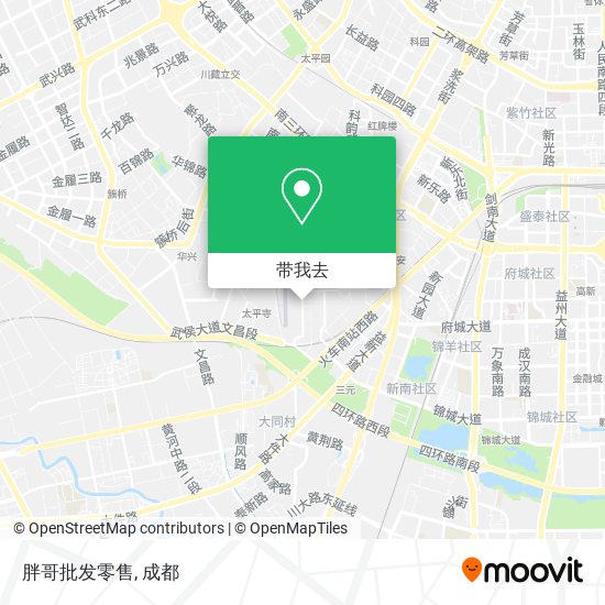胖哥批发零售地图