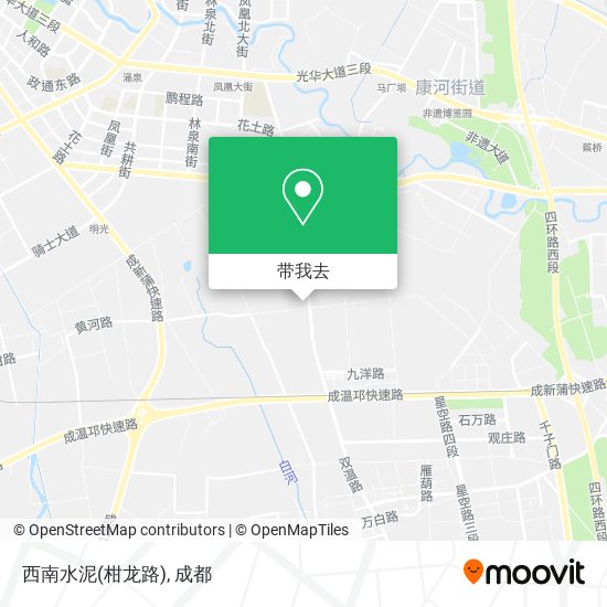 西南水泥(柑龙路)地图