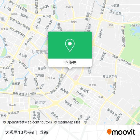 大观里10号-南门地图