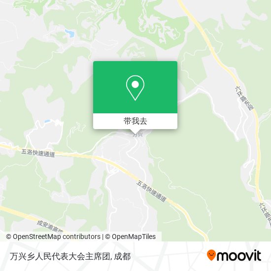 万兴乡人民代表大会主席团地图