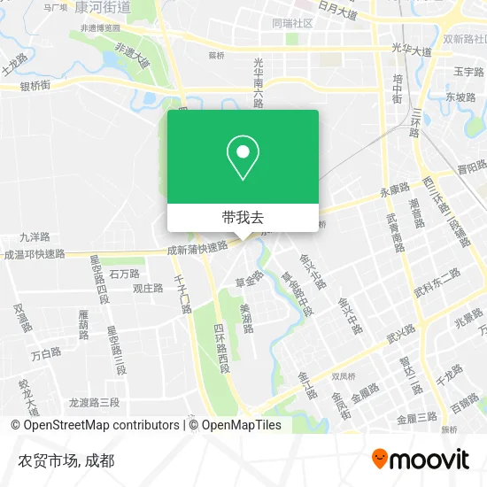 农贸市场地图
