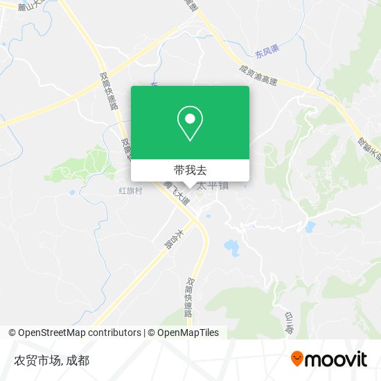 农贸市场地图