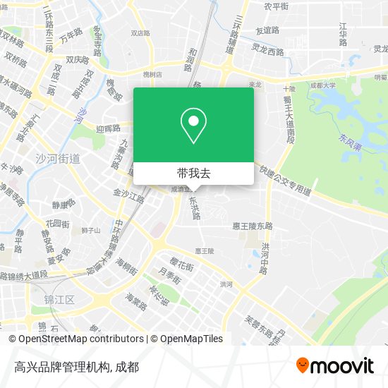 高兴品牌管理机构地图