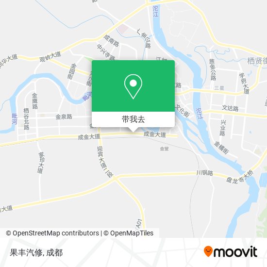 果丰汽修地图