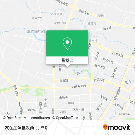 友谊墨鱼批发商行地图