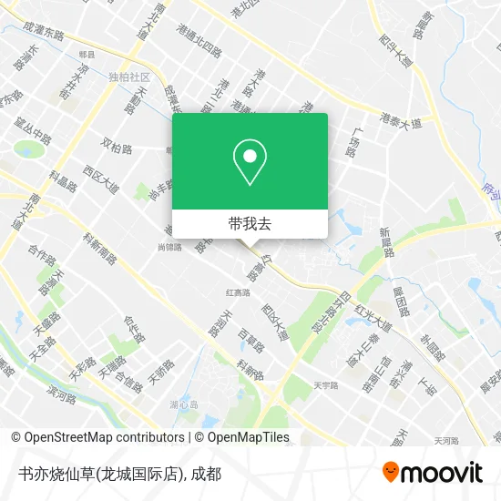 书亦烧仙草(龙城国际店)地图