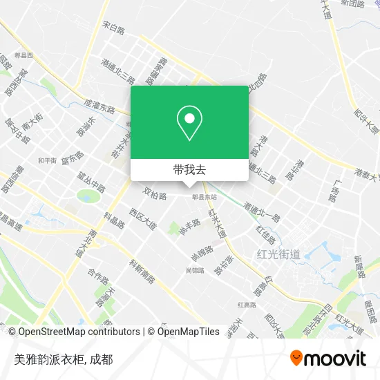 美雅韵派衣柜地图