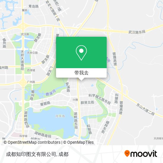 成都知印图文有限公司地图