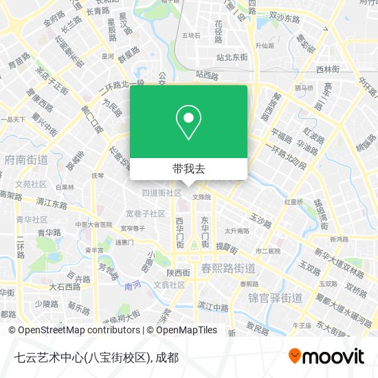 七云艺术中心(八宝街校区)地图