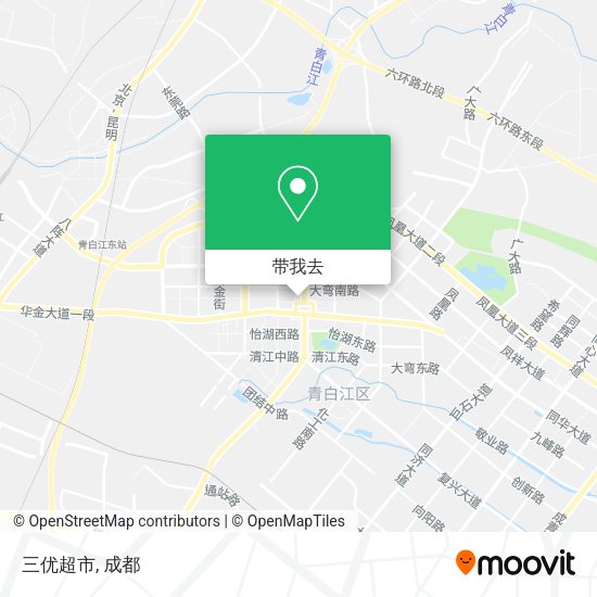 三优超市地图