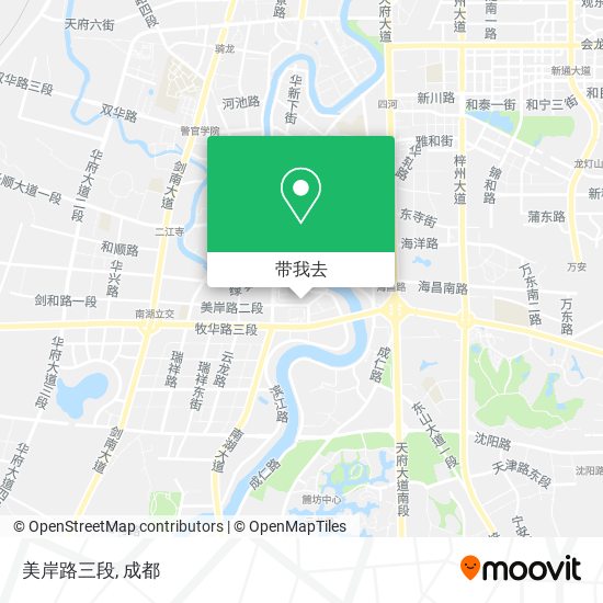 美岸路三段地图