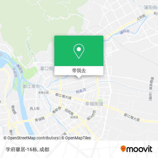学府馨居-16栋地图