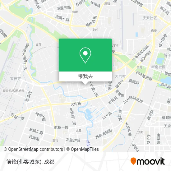 前锋(弗客城东)地图