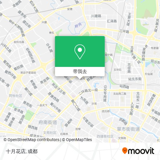 十月花店地图