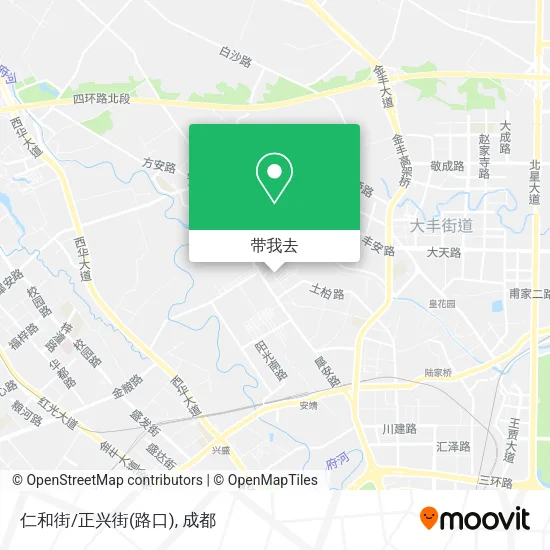 仁和街/正兴街(路口)地图