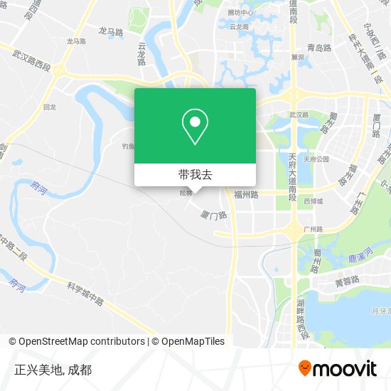 正兴美地地图
