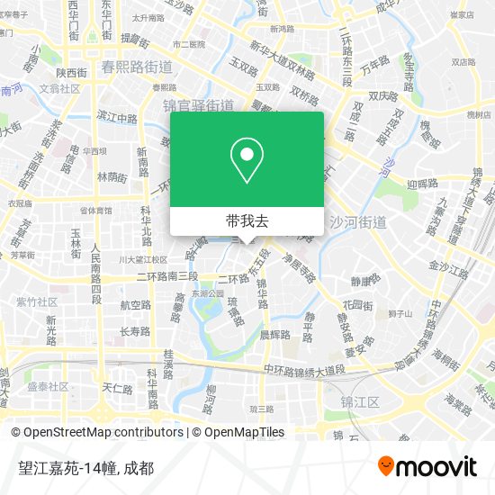 望江嘉苑-14幢地图