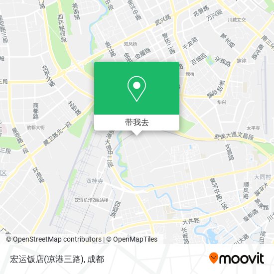 宏运饭店(凉港三路)地图