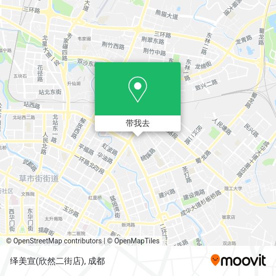 绎美宣(欣然二街店)地图