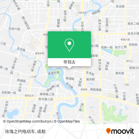 玫瑰之约电动车地图
