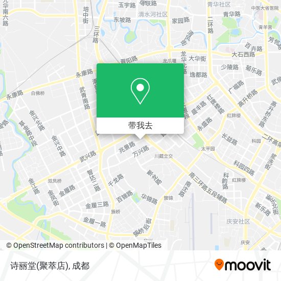 诗丽堂(聚萃店)地图