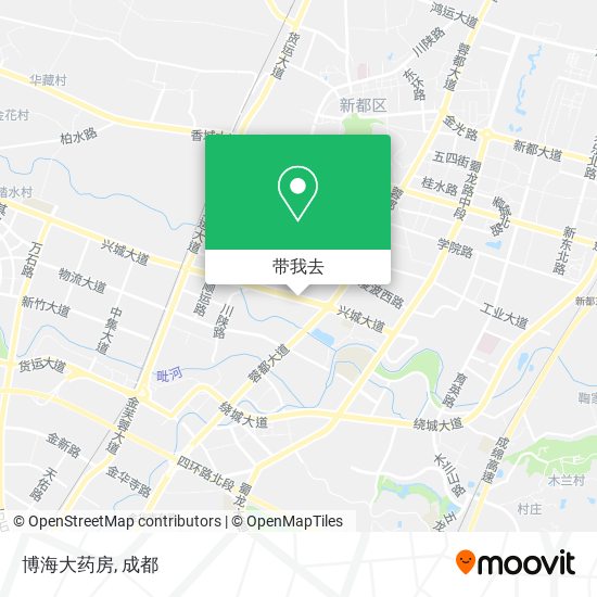 博海大药房地图