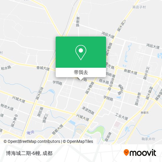 博海城二期-6幢地图