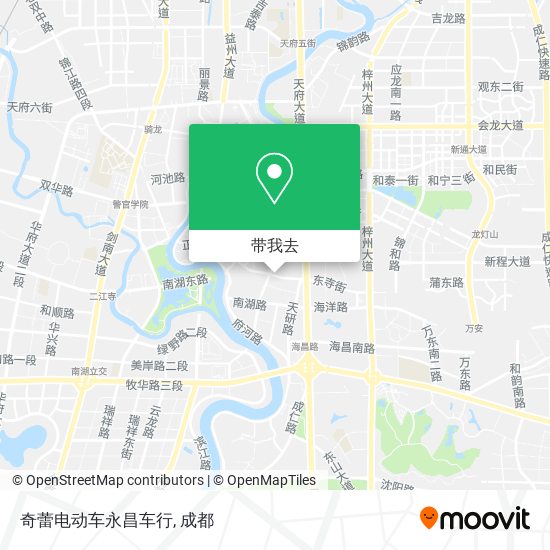 奇蕾电动车永昌车行地图