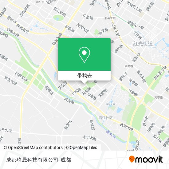 成都玖晟科技有限公司地图