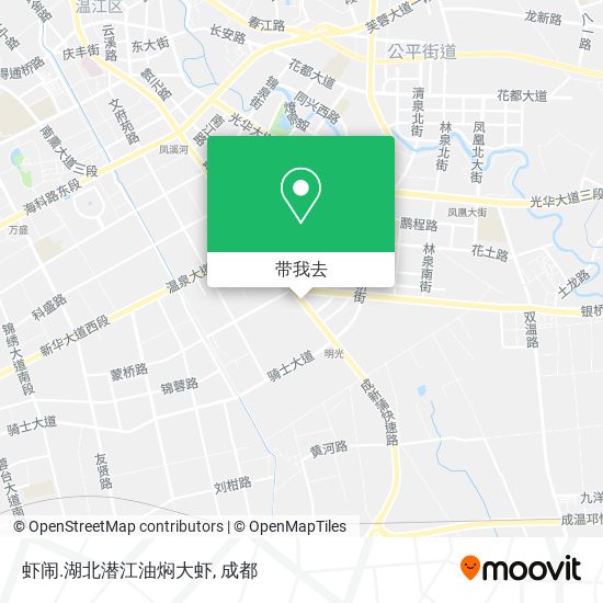 虾闹.湖北潜江油焖大虾地图