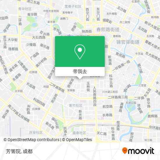 芳箐院地图