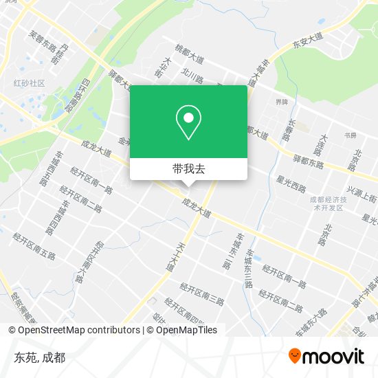 东苑地图