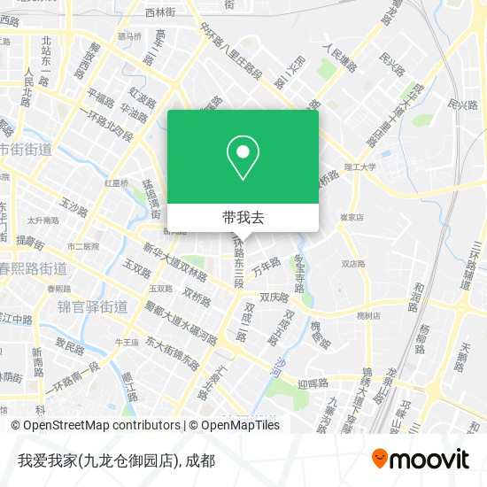 我爱我家(九龙仓御园店)地图