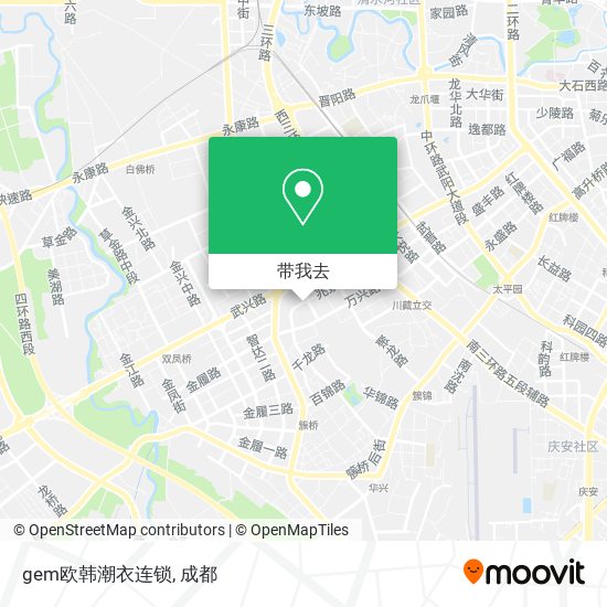 gem欧韩潮衣连锁地图