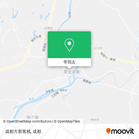 成都方新客栈地图
