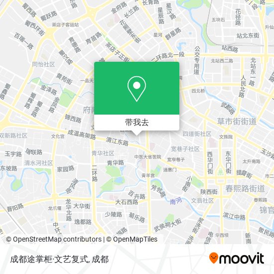 成都途掌柜·文艺复式地图