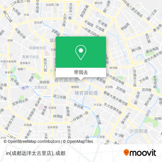 in(成都远洋太古里店)地图