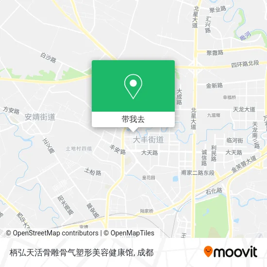 柄弘天活骨雕骨气塑形美容健康馆地图