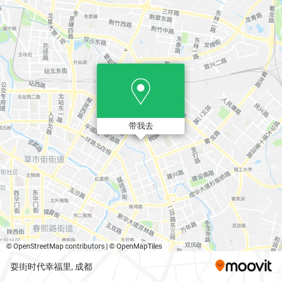 耍街时代幸福里地图