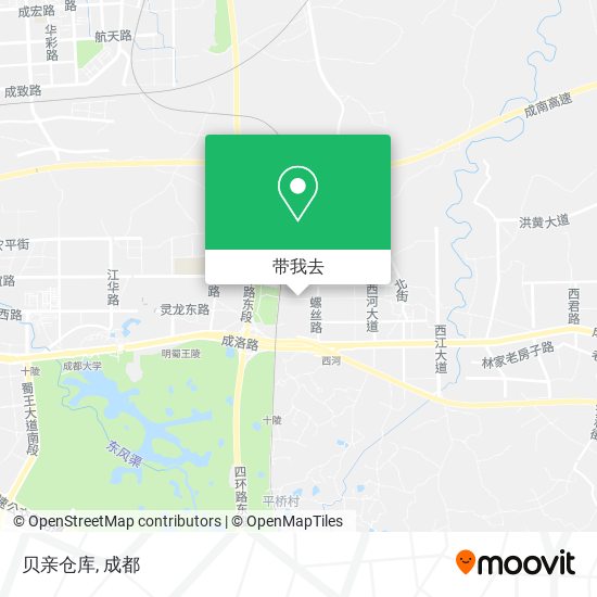 贝亲仓库地图