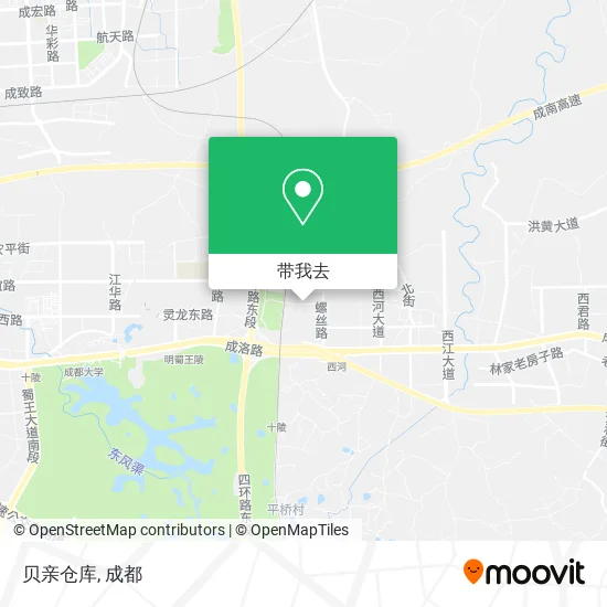 贝亲仓库地图