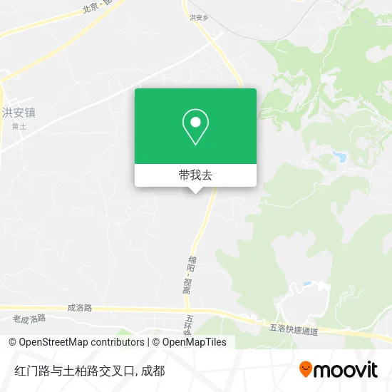 红门路与土柏路交叉口地图